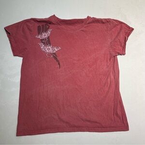 Women's crazy shirt ray Red Graphic Tee